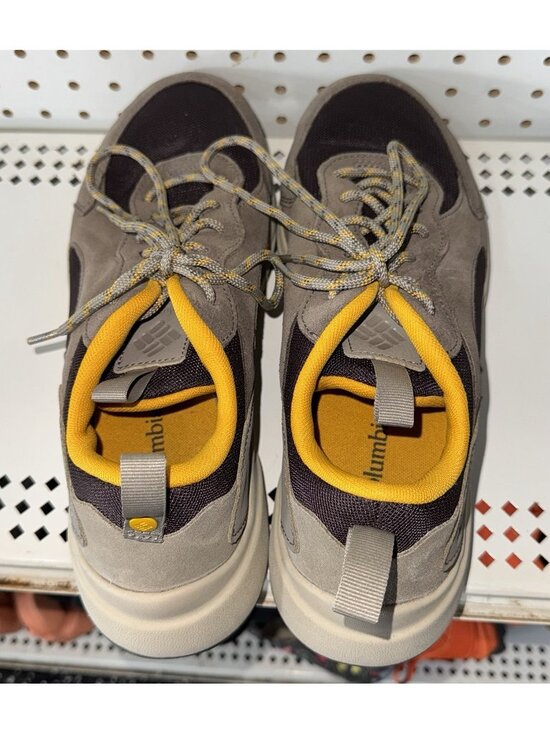 Columbia Pivot Low Mens Suede WP Athletic Hiking Trail Shoes Size 11 Brown main image 2